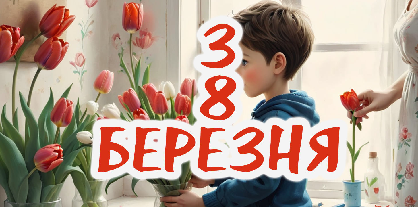 вітання на 8 березня