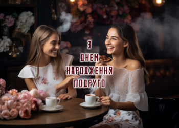 З днем народження для подруги