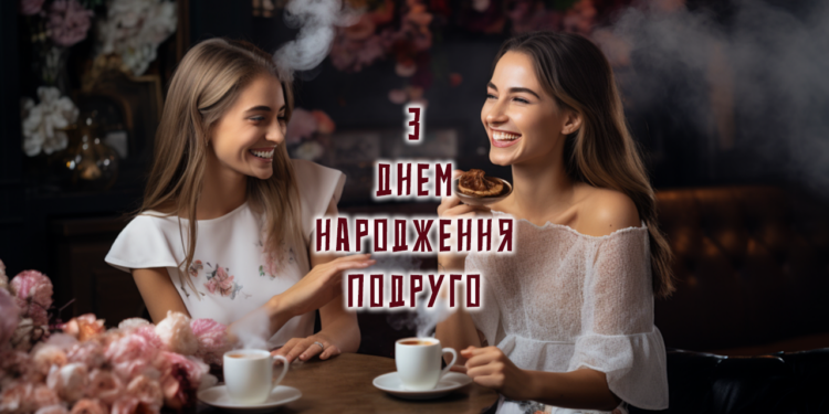 З днем народження для подруги