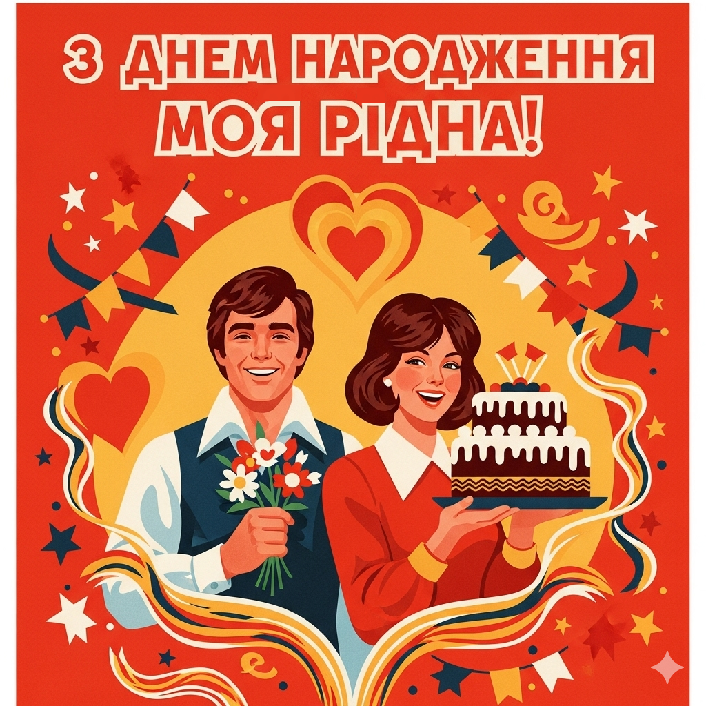 З Днем народження моя рідна