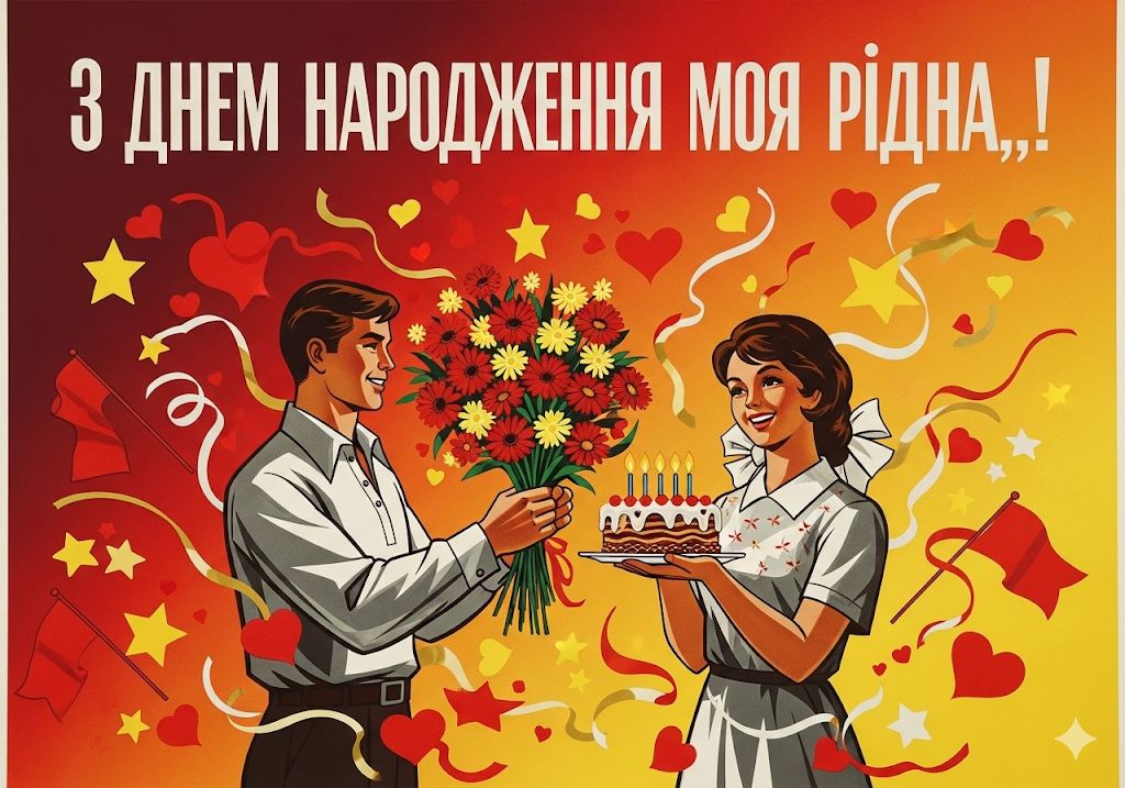 З Днем народження моя рідна