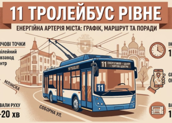 11 Тролейбус Рівне