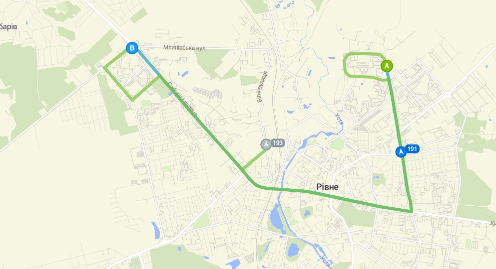 12 маршрут Рівного
