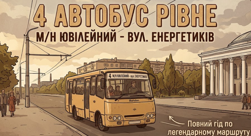 4-та маршрутка в Рівному - заставка