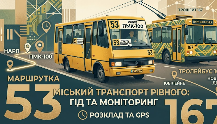 53 - маршрут Рівне