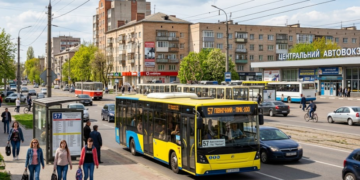 57 маршрут Рівне - автобус на лінії