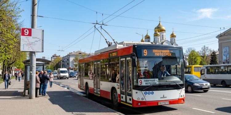 9 Тролейбус