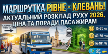 Маршрутка Рівне-Клевань