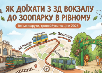 ЖД-ЗООПАРК - схема руху