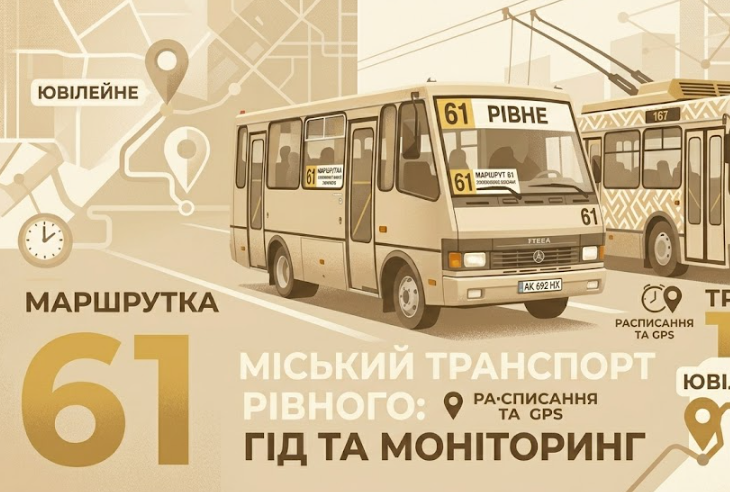 Заставка з маршруткою 61